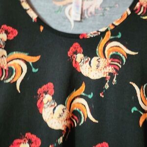 Lularoe Classic T Rooster Chicken